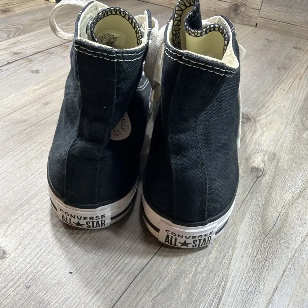 Black Converse Chuck Taylor All Star High Top Unisex Size 5 Men 7 Women Sneakers